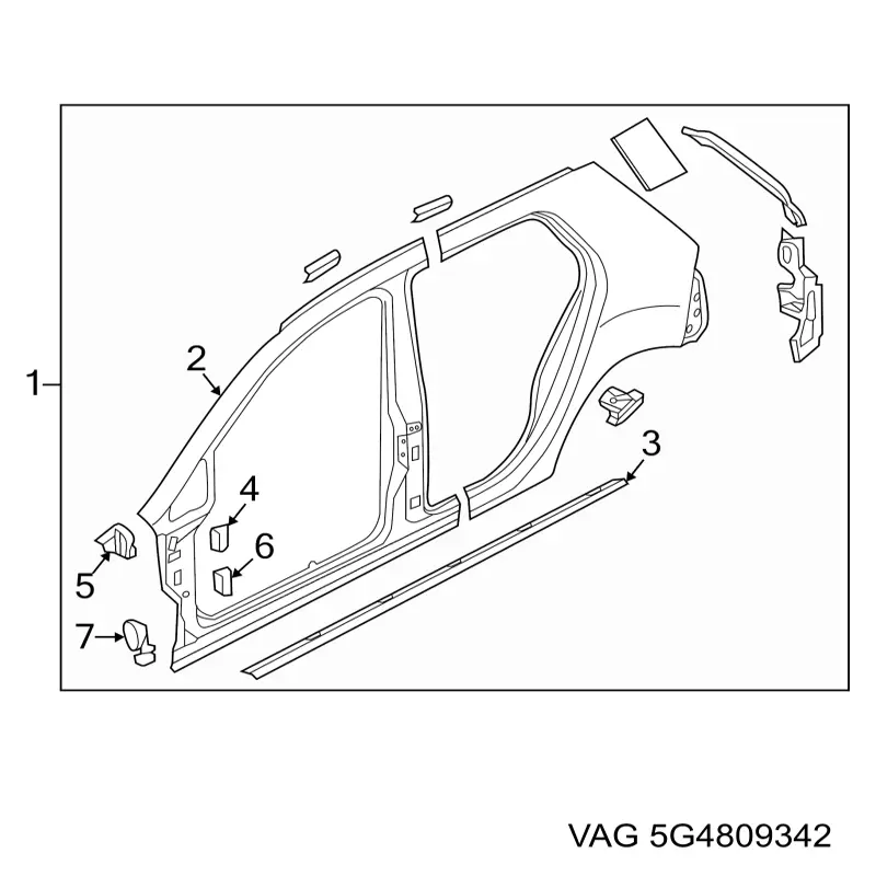 Comprar 5G4809342 VAG 