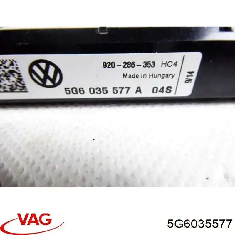 5G6035577 VAG