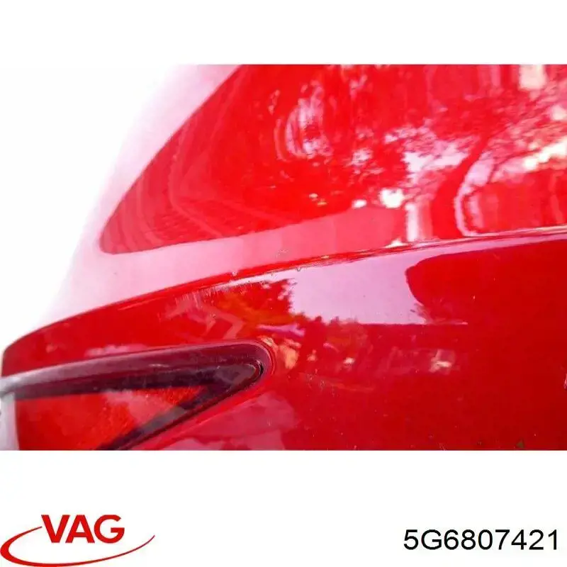 Paragolpes trasero VAG 5G6807421