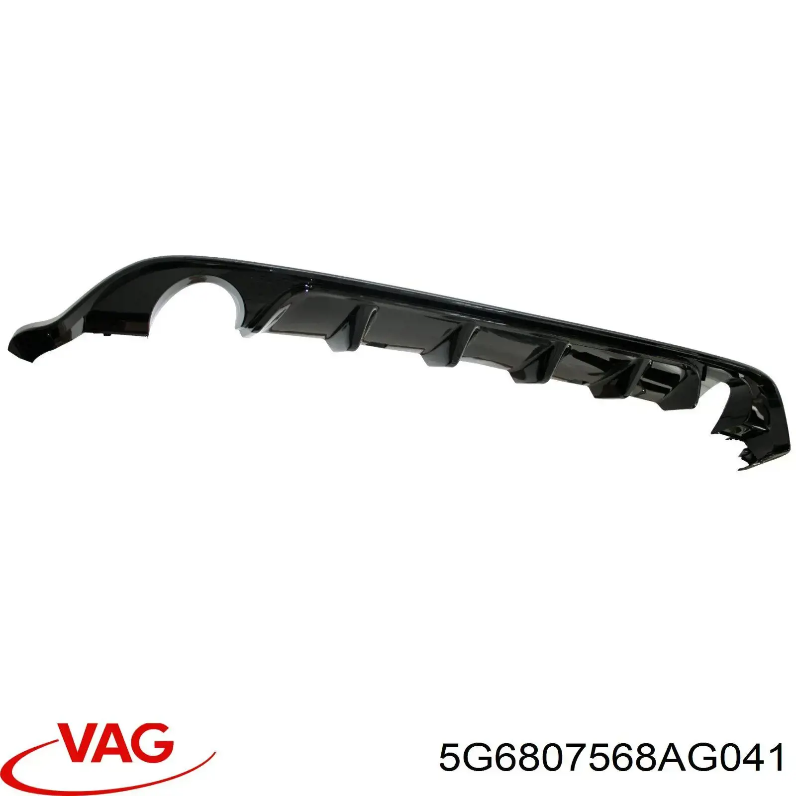Moldura central del parachoques trasero VAG 5G6807568AG041 precio, desde 316,68 EUR