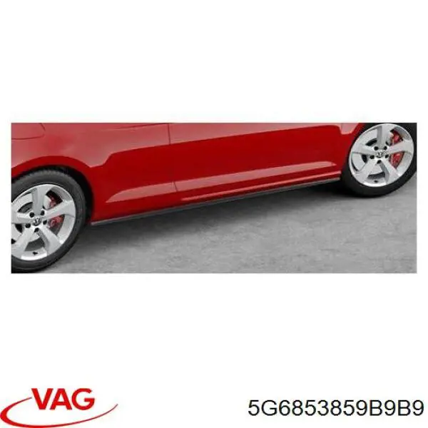 Comprar 5G6853859B VAG Moldura de umbral exterior izquierda