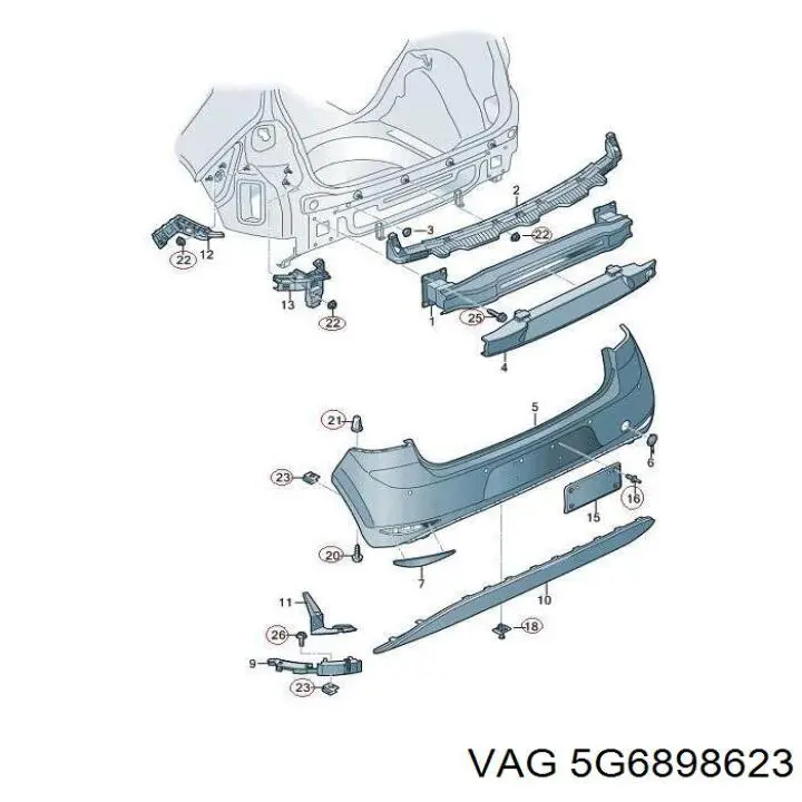 Comprar 5G6898623 VAG 
