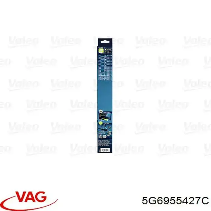 Escobilla del limpiaparabrisas trasero VAG 5G6955427C precio, desde 15,01 EUR