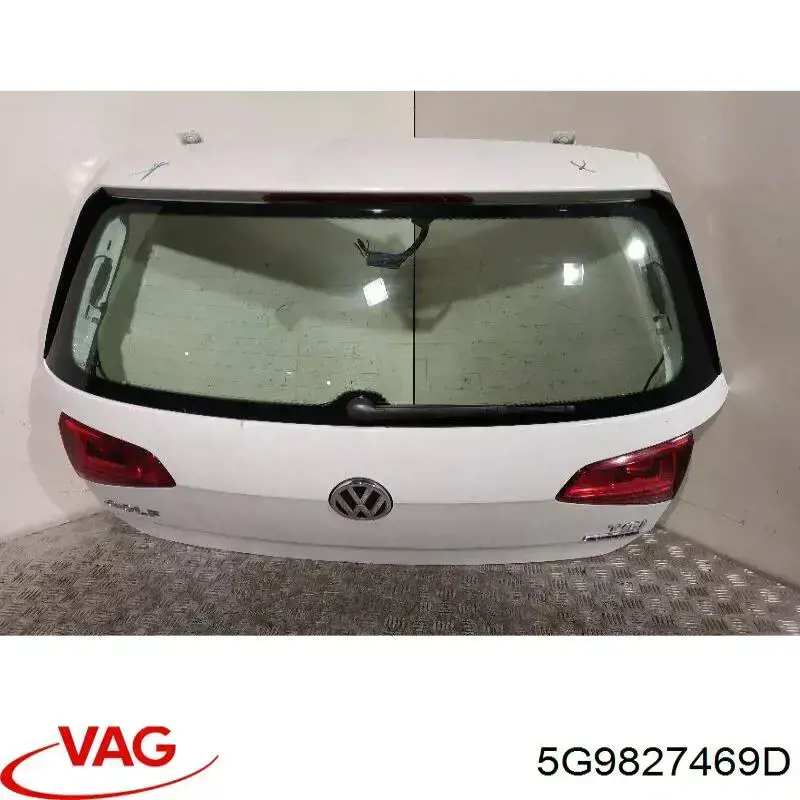 Tirador de puerta de maletero exterior 5G9827469D VAG