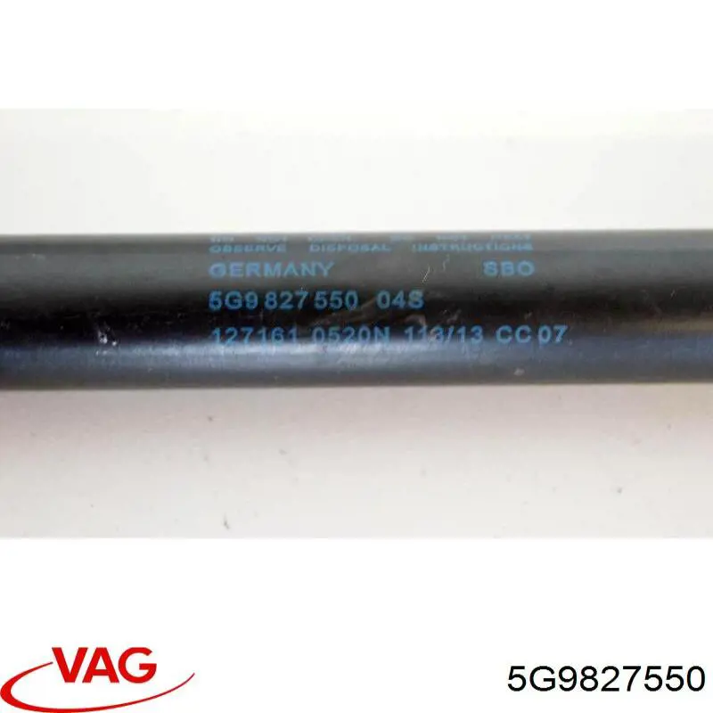 Amortiguador maletero 5G9827550 VAG