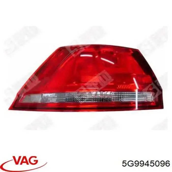 Piloto trasero exterior derecho 5G9945096 VAG