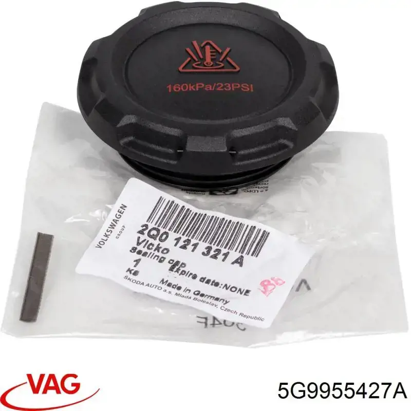 Limpiaparabrisas posterior VAG 5G9955427A