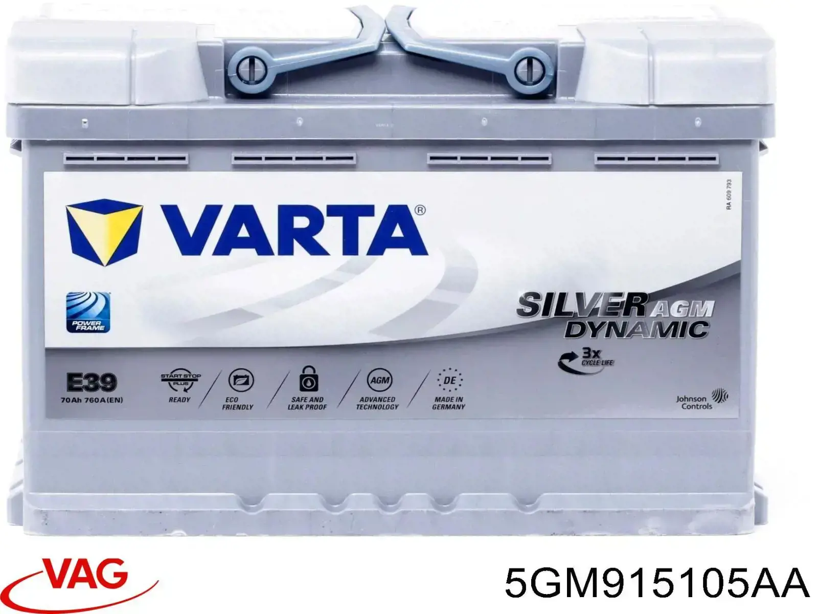 TK720 Exide Batería Start-Stop