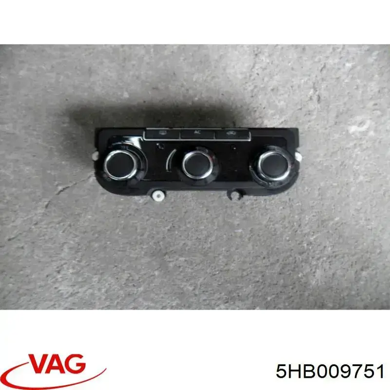 5HB009751 VAG unidad de control, calefacción/ventilacion