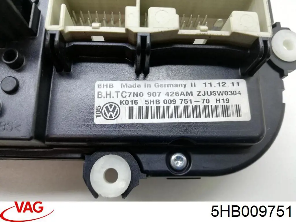 Módulo de modos de calefacción/aire acondicionado VAG 5HB009751 precio, desde 84,22 EUR
