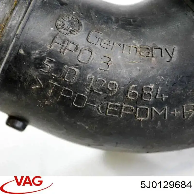 Conducto de aire, salida del filtro de aire VAG 5J0129684 precio, desde 37,59 EUR