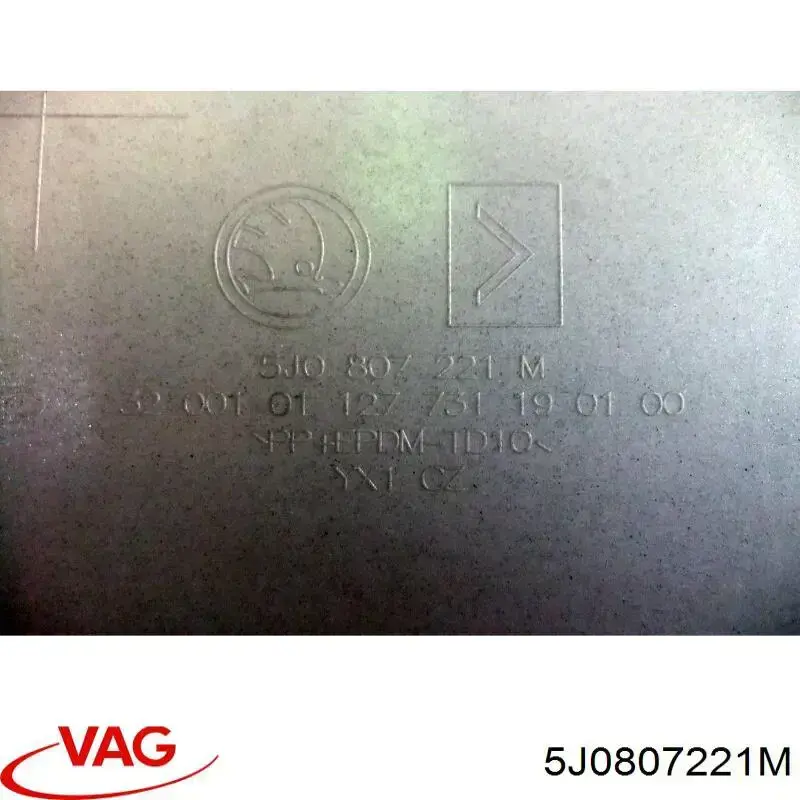 Comprar 5J0807221M VAG Defensa delantera