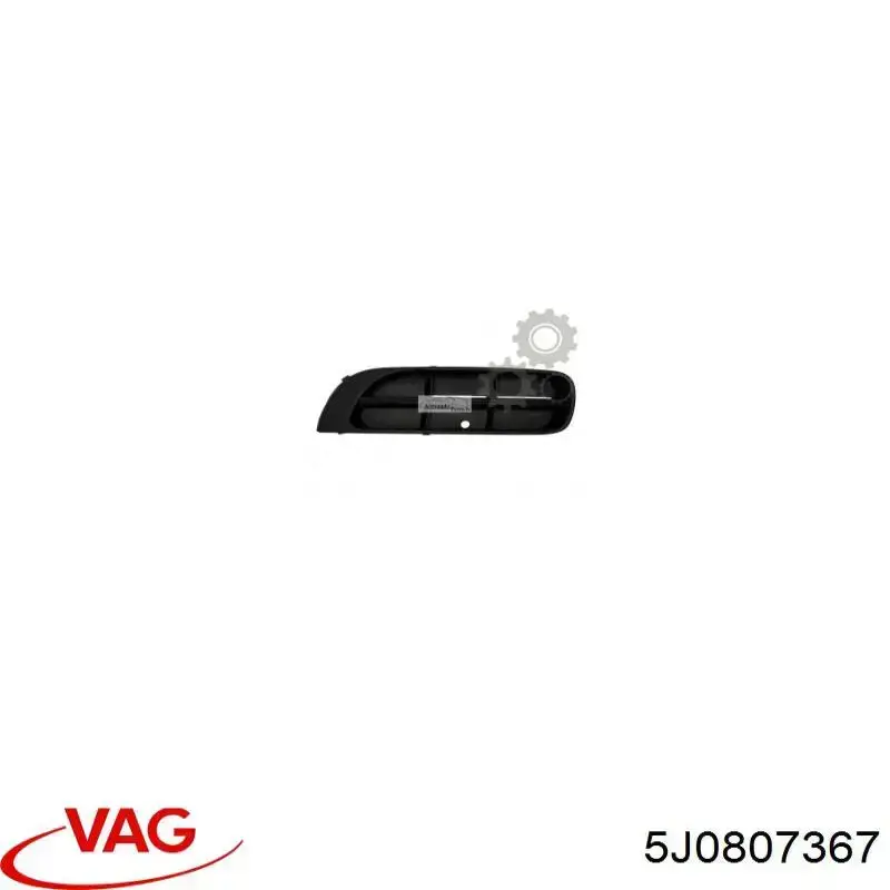 Tapa de rejilla de faro antiniebla delantero izquierdo VAG 5J0807367 precio, desde 6,76 EUR
