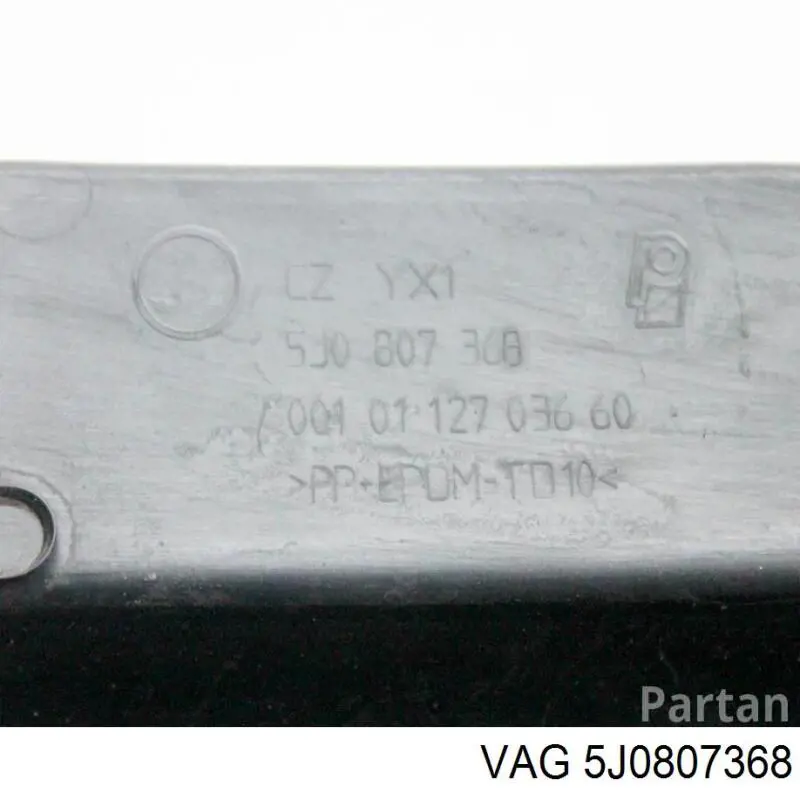 Comprar 5J0807368 VAG Tapa de rejilla de faro antiniebla delantero derecho