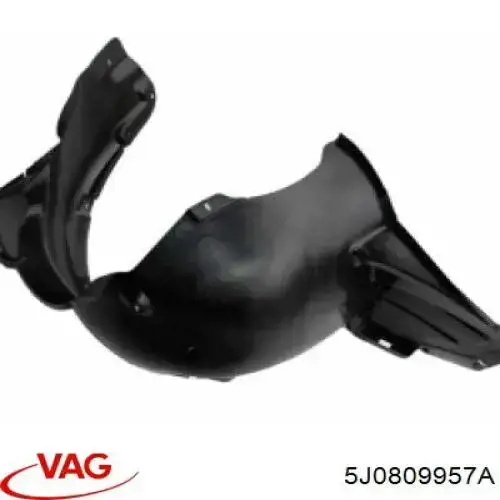 Guardalodos interior izquierdo, guardafango delantero VAG 5J0809957A precio, desde 26,84 EUR