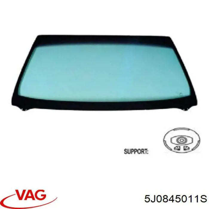 Cristal parabrisas VAG 5J0845011S precio, desde 77,52 EUR