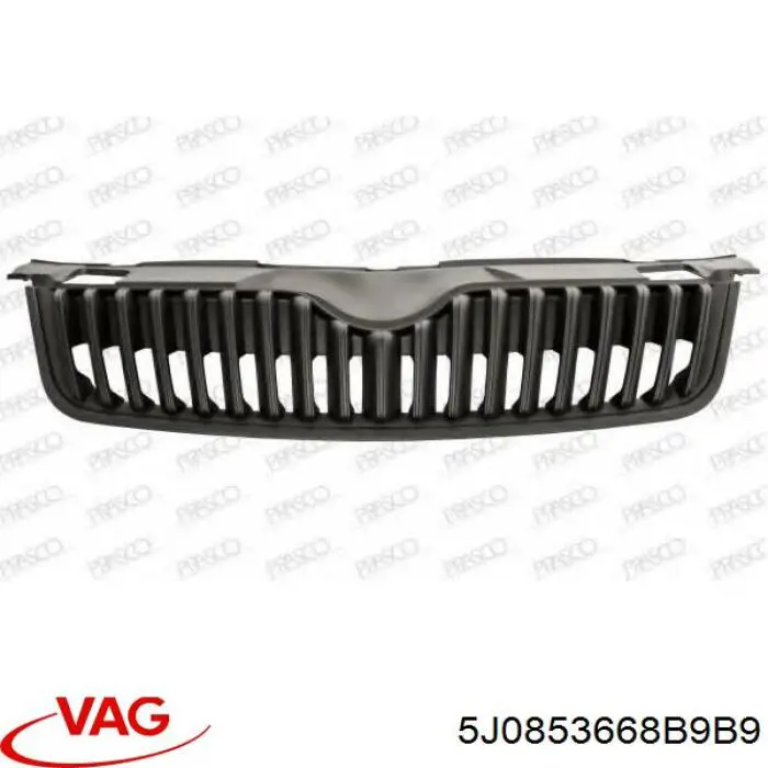 Rejilla delantera VAG 5J0853668B9B9 precio, desde 32,59 EUR