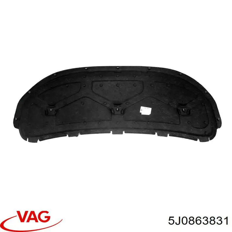 Insonorizante de motor VAG 5J0863831 precio, desde 37,40 EUR