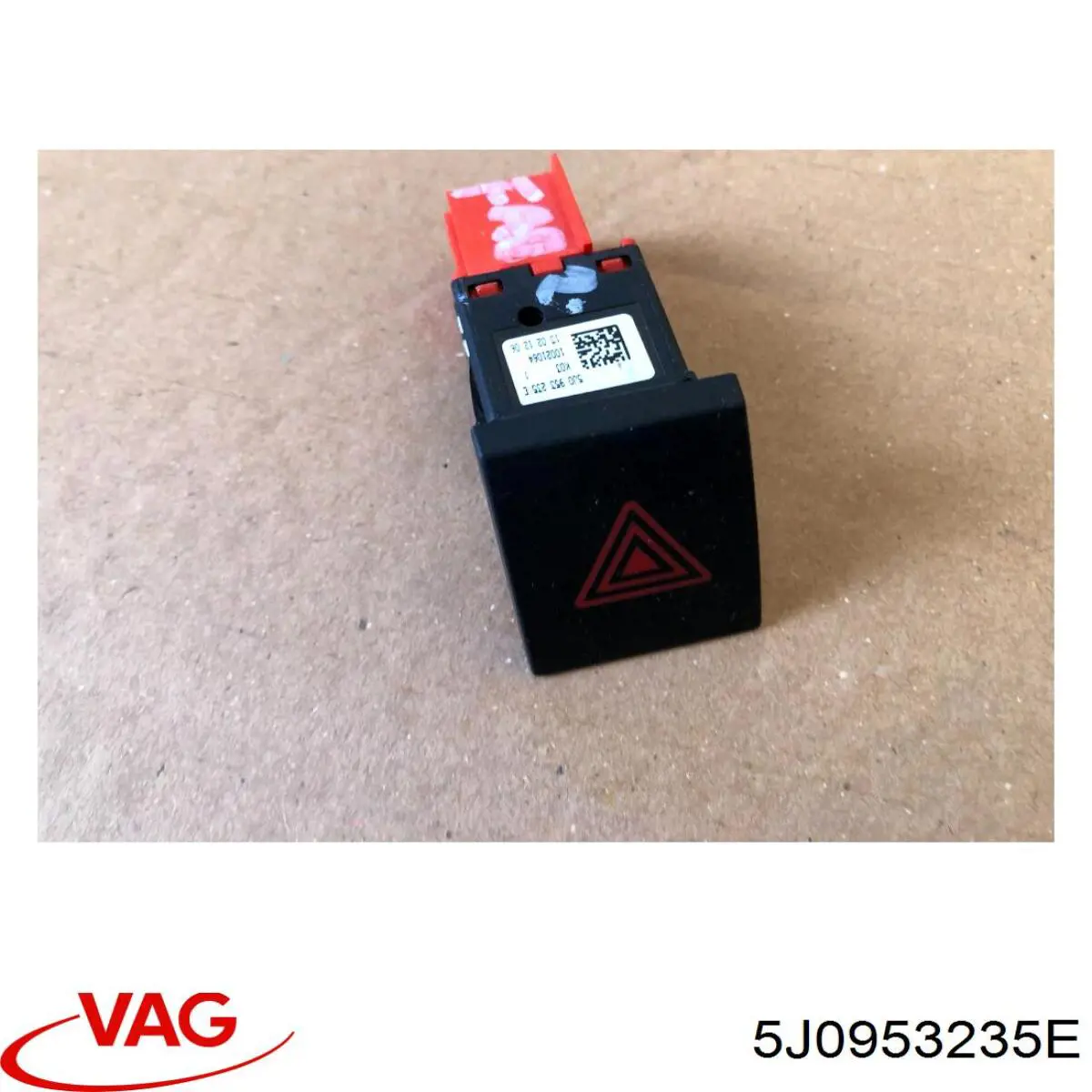 5J0953235E VAG boton de alarma