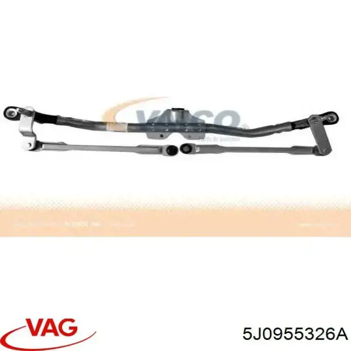 5J0955326A VAG Biela derecha de la transmisión del limpiaparabrisas