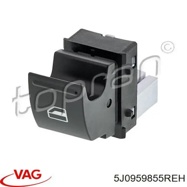 Comprar 5J0959855REH VAG Botón de elevalunas delantero derecho