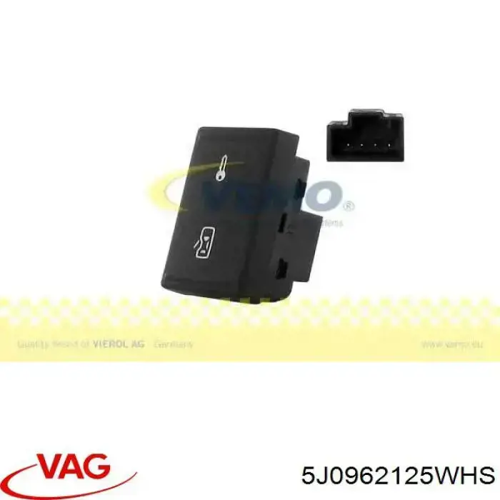 Comprar 5J0962125WHS VAG Interruptor de cierre centralizado