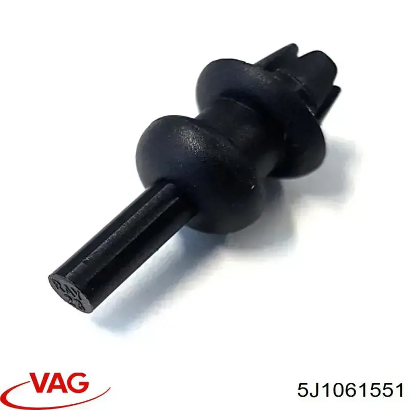 Juego de alfombrillas delanteras, 2 piezas VAG 5J1061551