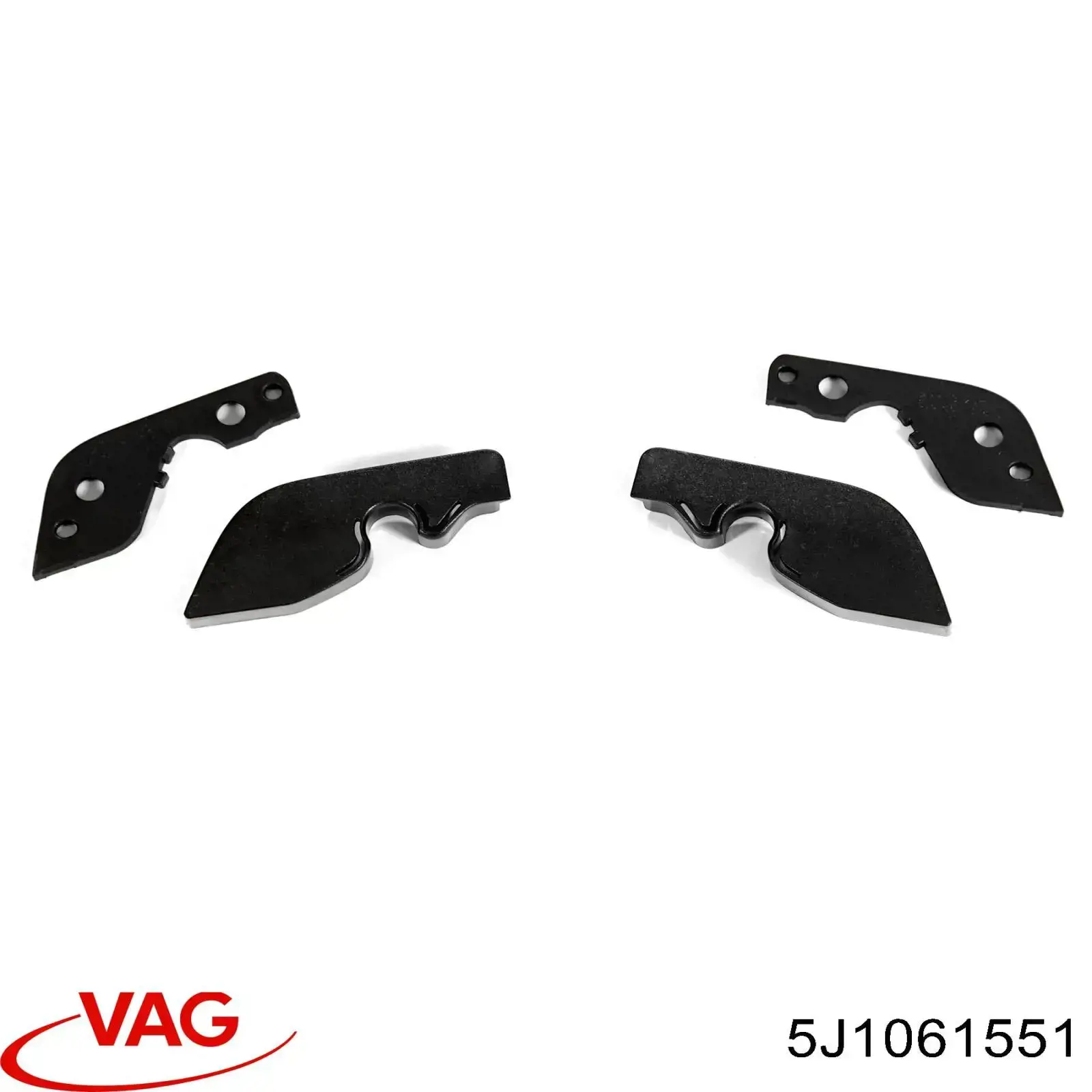 Comprar 5J1061551 VAG Juego de alfombrillas delanteras, 2 piezas