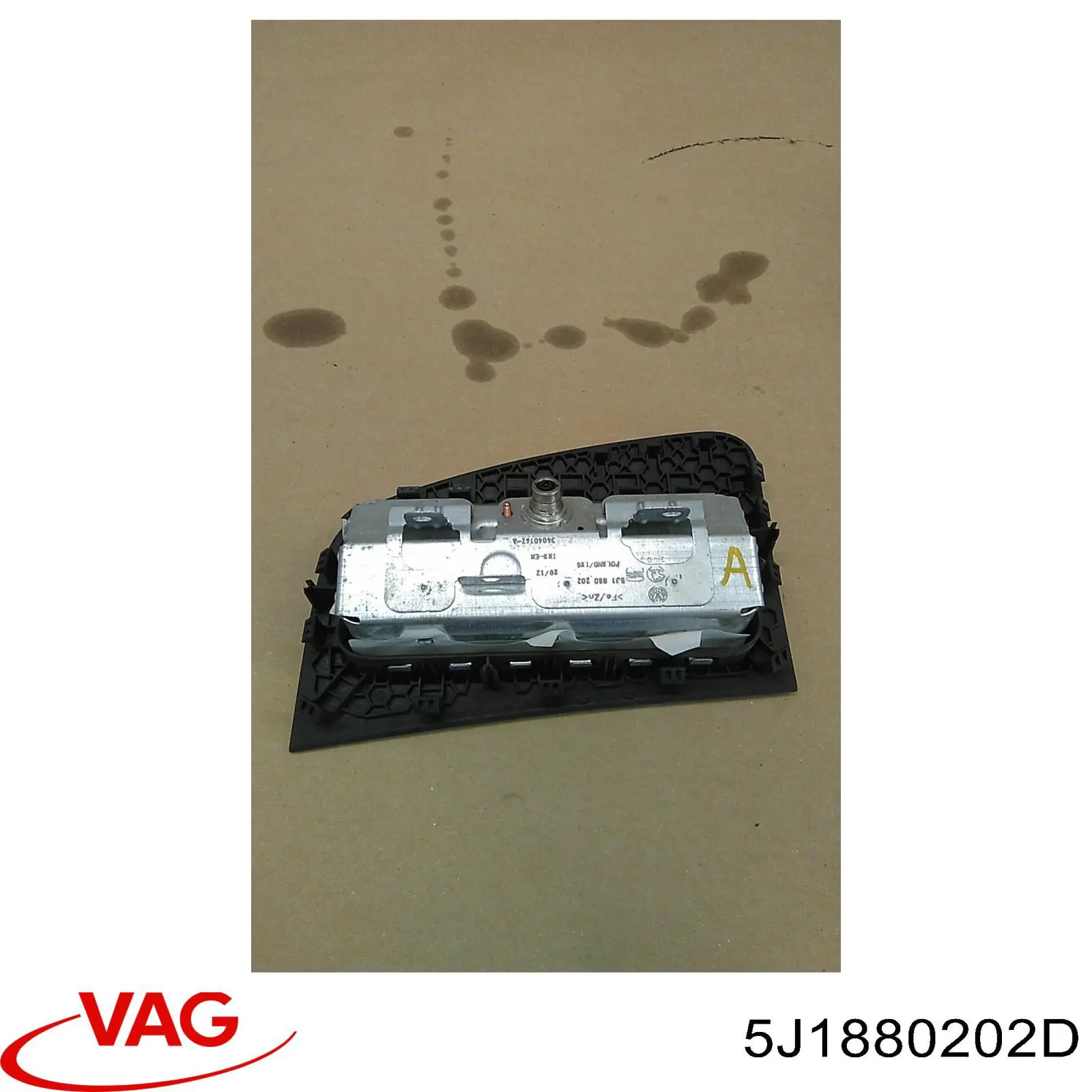 Bolsa de aire para pasajero VAG 5J1880202D precio, desde 116,21 EUR