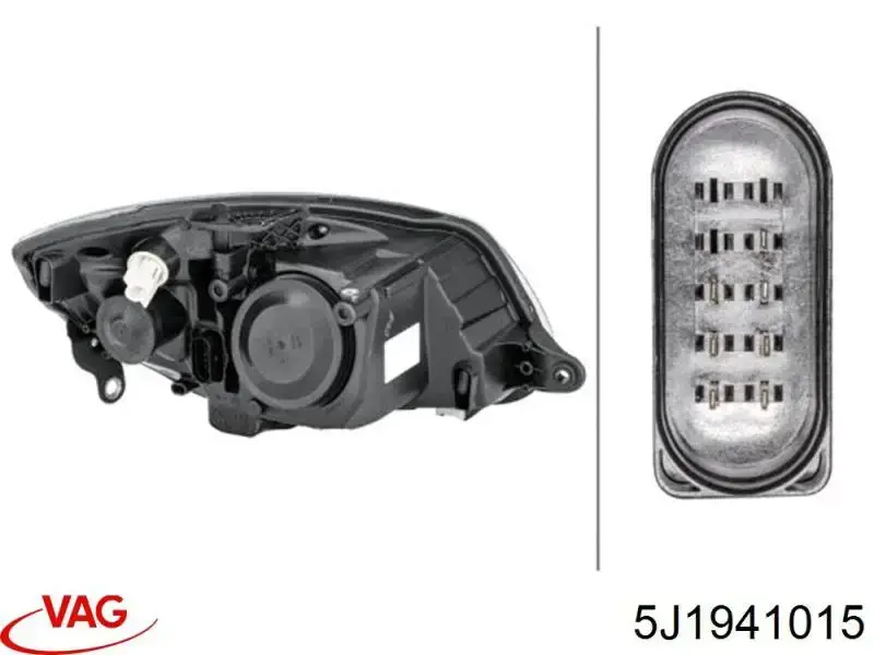 Comprar 5J1941015 VAG Faro delantero izquierdo