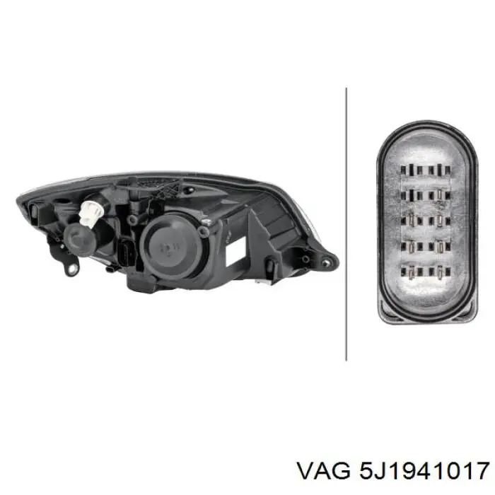Faro VAG 5J1941017 precio, desde 110,47 EUR
