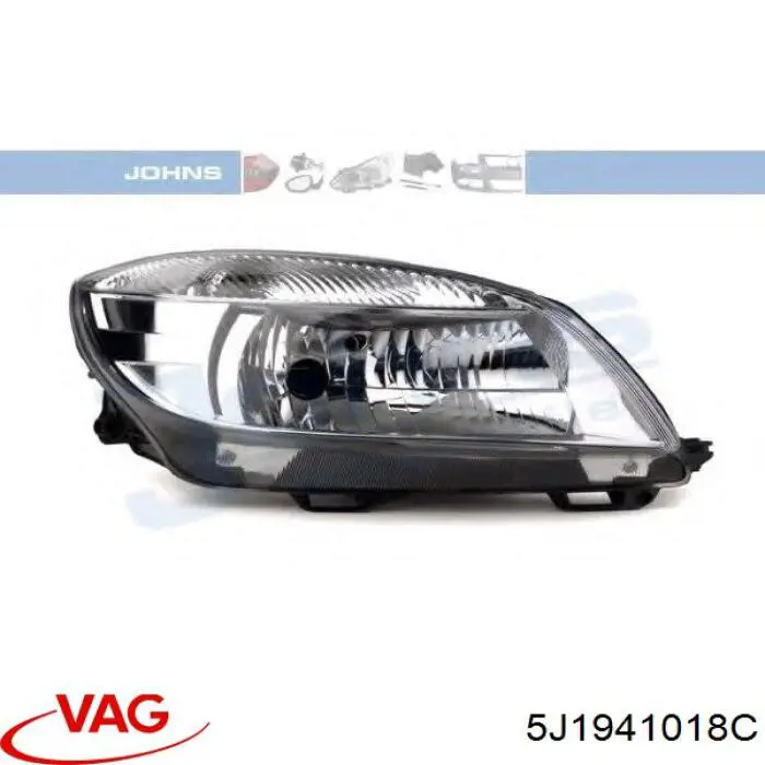 Faro derecho VAG 5J1941018C precio, desde 115,40 EUR