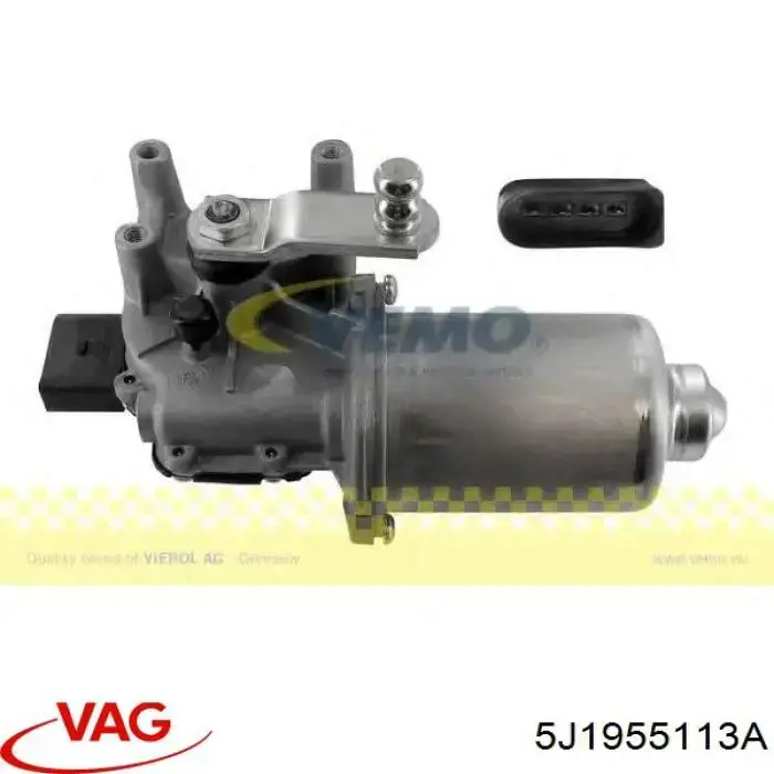 5J1955113A VAG motor del limpiaparabrisas del parabrisas