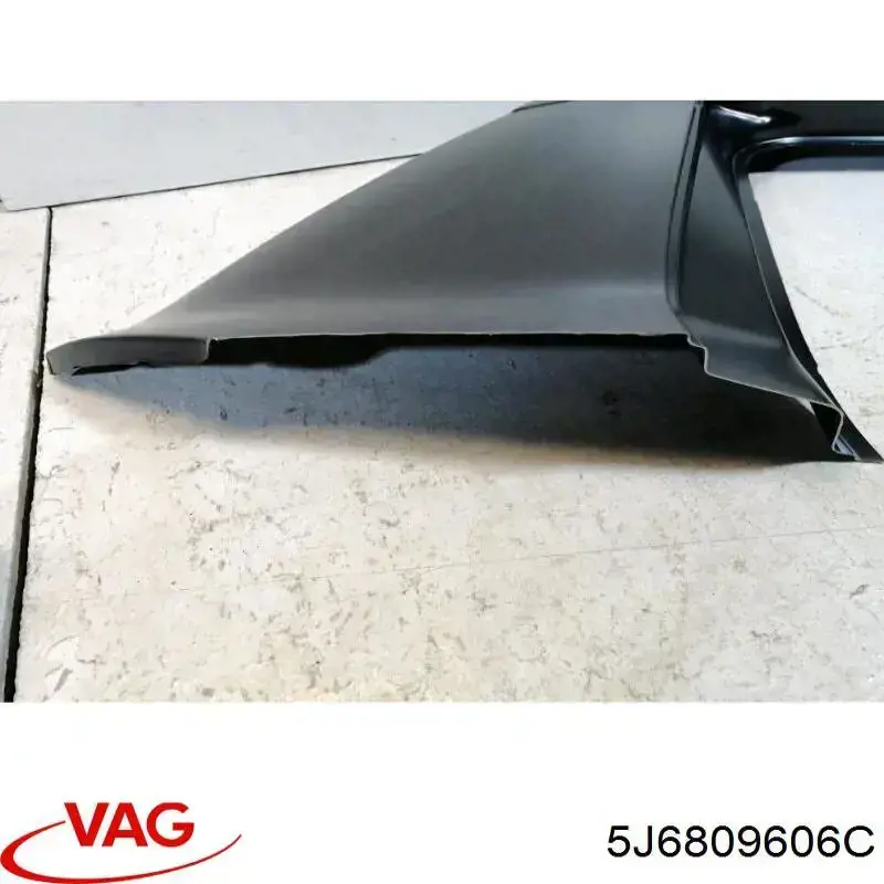 Aleta trasera derecha VAG 5J6809606C precio, desde 358,10 EUR