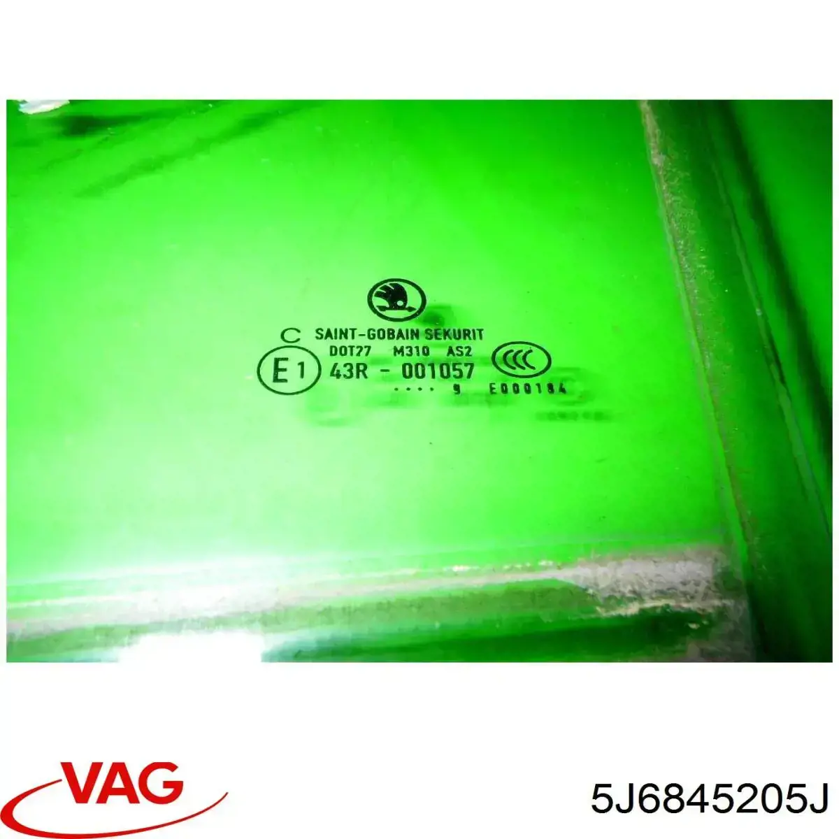 Cristal de puerta trasera izquierda VAG 5J6845205J precio, desde 60,98 EUR