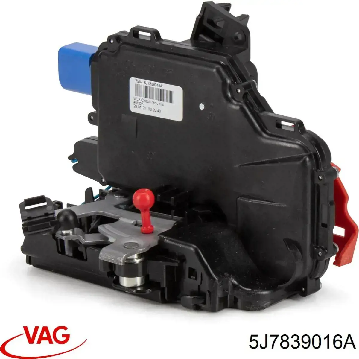 Comprar 5J7839016A VAG Cerradura de la puerta trasera derecha