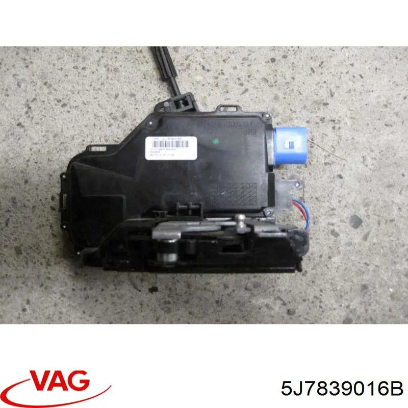 5J7839016B VAG Cerradura de la puerta trasera derecha