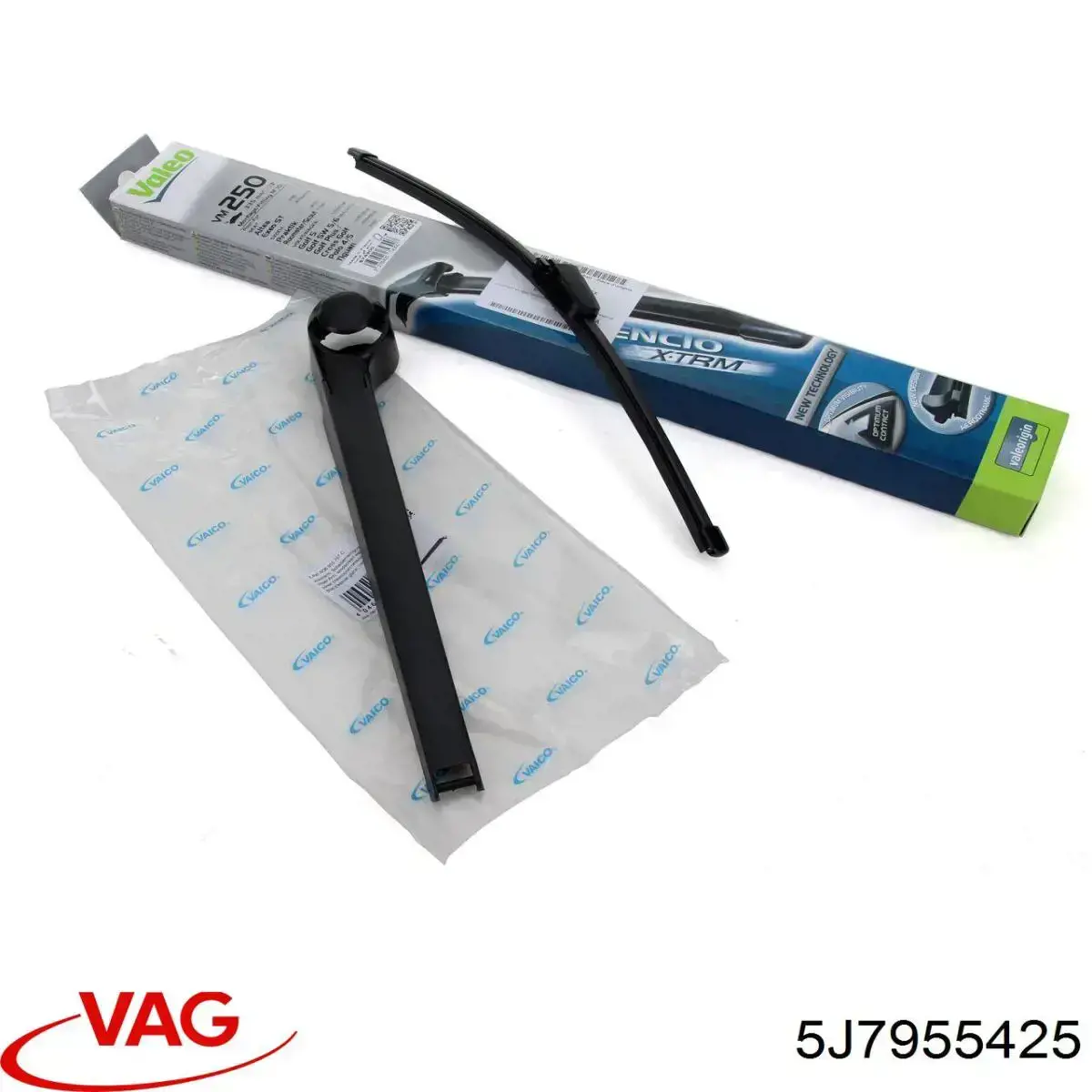 Limpiaparabrisas posterior VAG 5J7955425