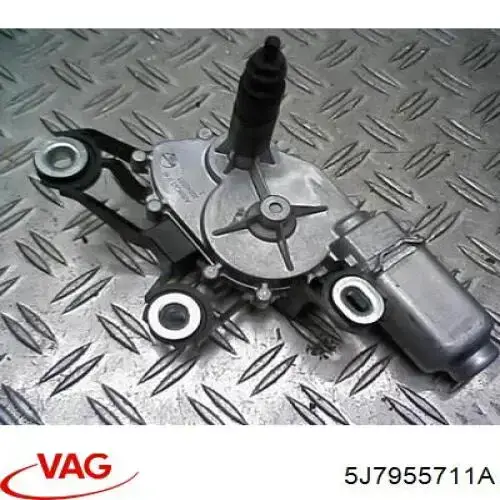 Comprar 5J7955711A VAG Motor limpiaparabrisas, trasera