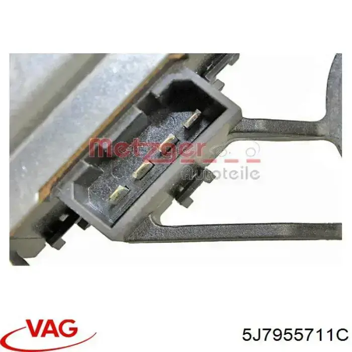 Comprar 5J7955711C VAG Motor limpiaparabrisas, trasera