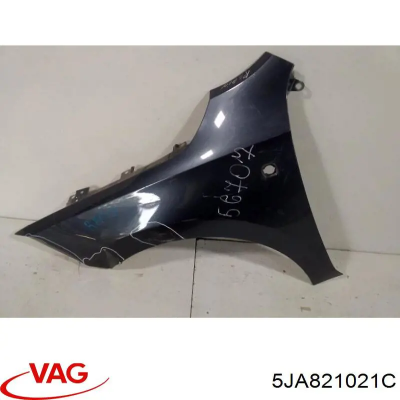 Comprar 5JA821021C VAG Aleta delantera izquierda