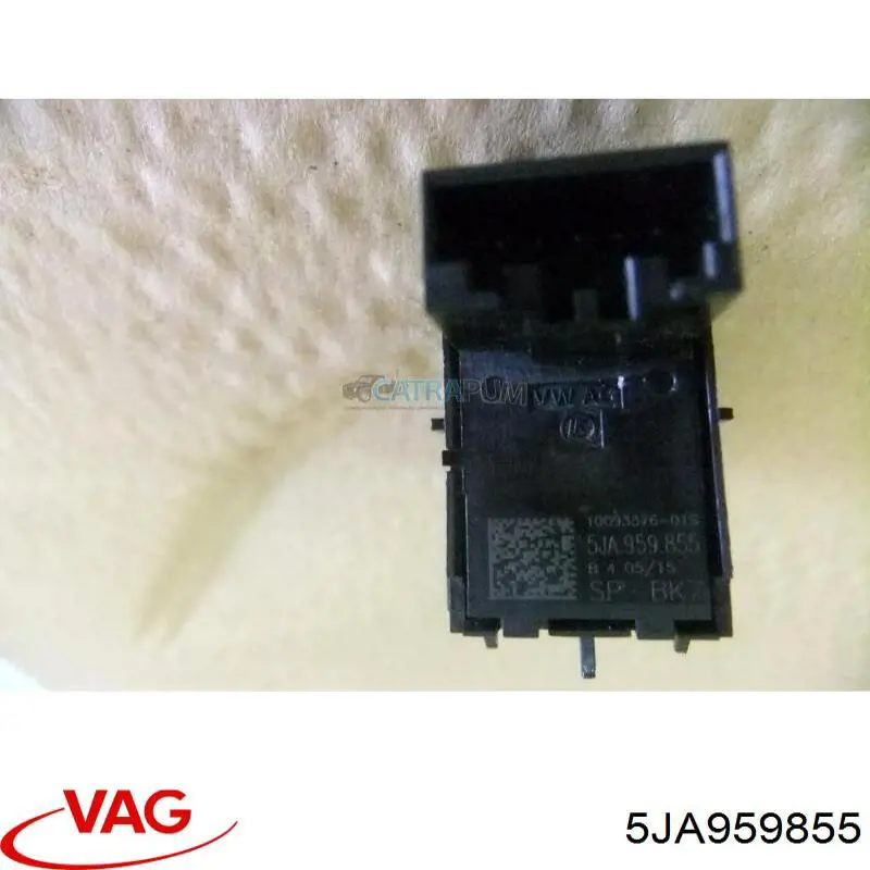 Comprar 5JA959855 VAG Interruptor de elevalunas delantera izquierda