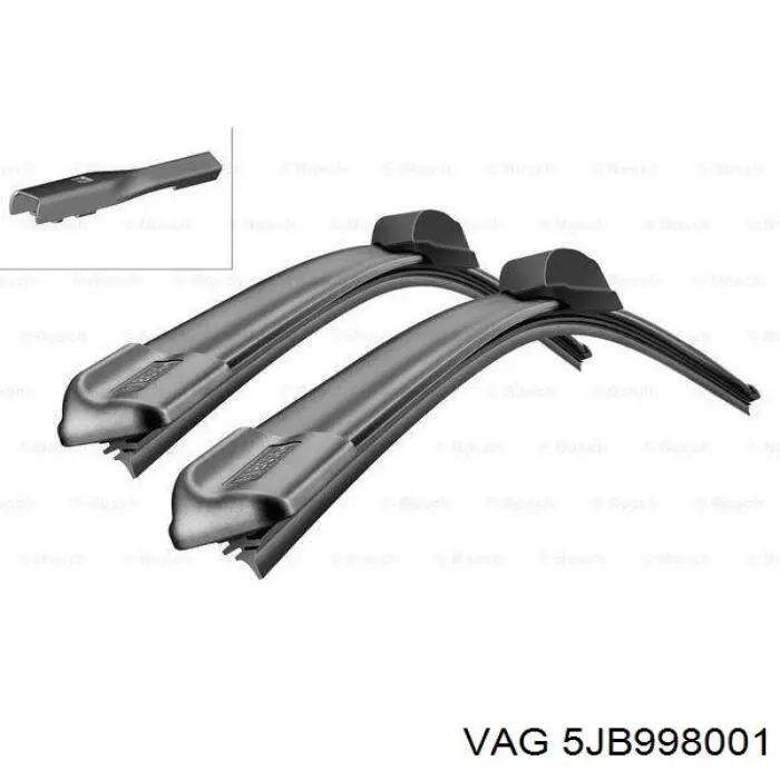 Limpiaparabrisas delanteras 5JB998001 VAG