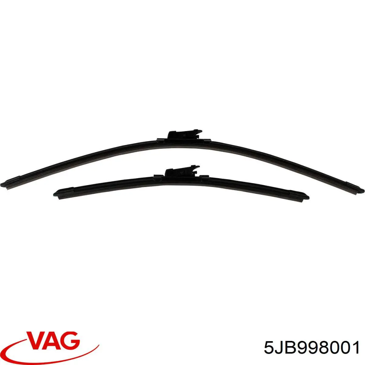 Comprar 5JB998001 VAG Juego de escobillas de luna delantera, 2 piezas