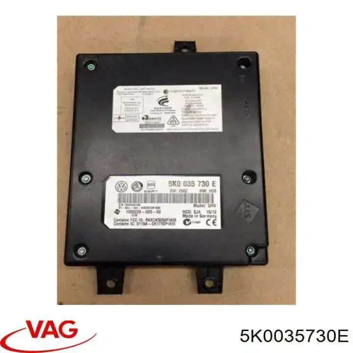 Unidad de control Bluetooth VAG 5K0035730E precio, desde 76,96 EUR