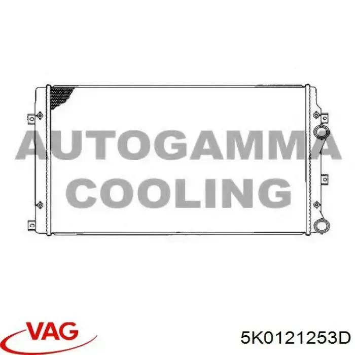 Comprar 5K0121253D VAG Radiador de auto