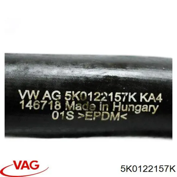 Manguera superior del radiador VAG 5K0122157K precio, desde 72,30 EUR