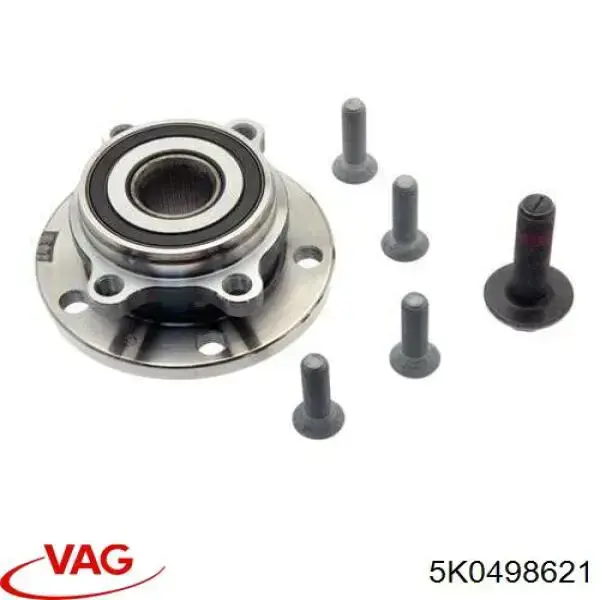 Buje de rueda delantero 5K0498621 VAG