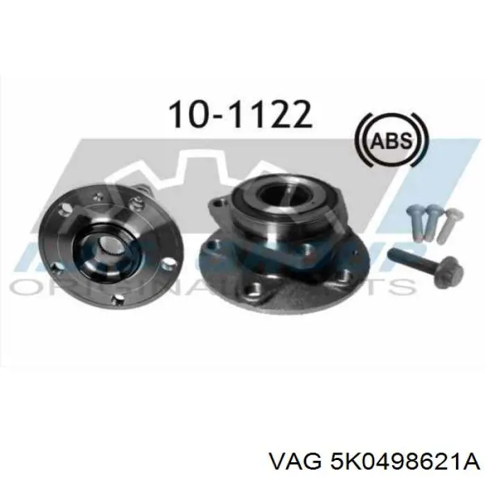Buje de rueda delantero VAG 5K0498621A precio, desde 111,96 EUR