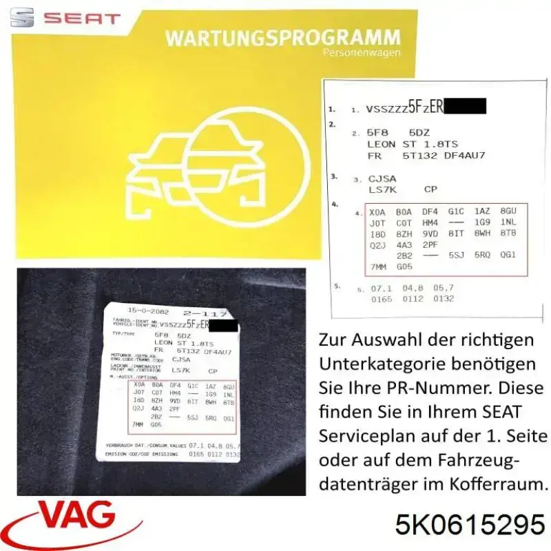 5K0615295 VAG